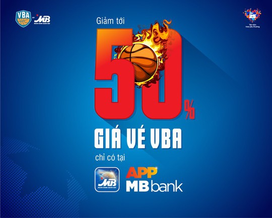 Giảm giá tới 50% khi mua vé giải bóng rổ chuyên nghiệp Việt Nam 2019 qua App MBBANK - Ảnh 2.