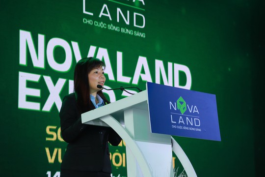 Sôi động khai mạc triển lãm bất động sản Novaland Expo 2019 - Ảnh 1.