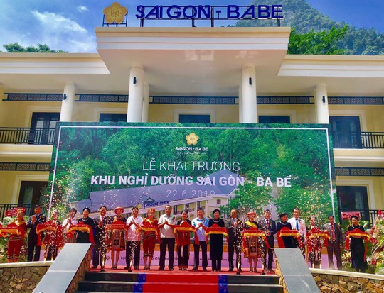 Saigontourist khai trương khu nghỉ dưỡng Sài Gòn - Ba Bể - Ảnh 1.