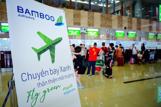 Chuyến bay đặc biệt của Bamboo Airways khởi đầu hành trình bay Xanh - Ảnh 1.