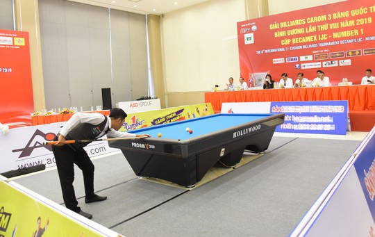 Nước tăng lực Number 1 tiếp tục đồng hành cùng Giải Billiards Carom 3 băng quốc tế Bình Dương - Ảnh 2.