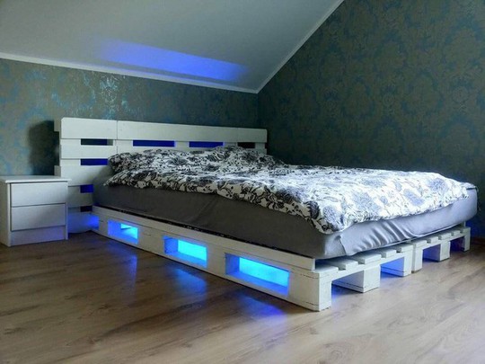 Các kiểu giường pallet có giá hợp lý cho phòng ngủ của bạn - Ảnh 3.