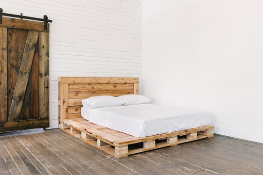 Các kiểu giường pallet có giá hợp lý cho phòng ngủ của bạn - Ảnh 8.