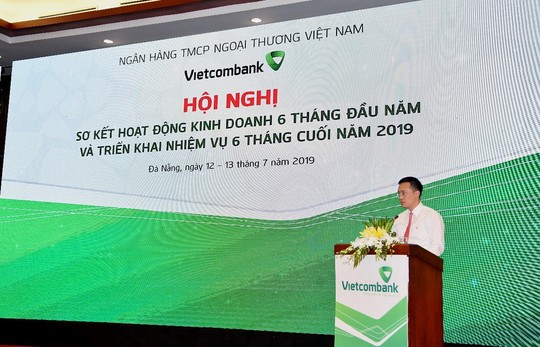 Vietcombank thu về 11.280 tỉ đồng lợi nhuận, đạt 55% kế hoạch năm 2019 - Ảnh 1.