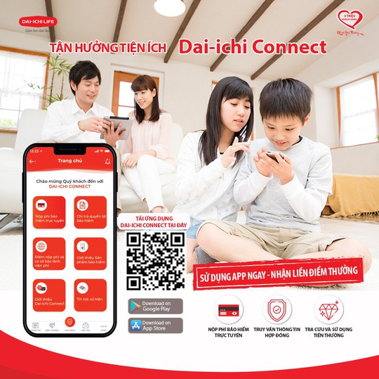 Dai-ichi Life Việt Nam ra mắt ứng dụng Dai-ichi Connect - Ảnh 1.