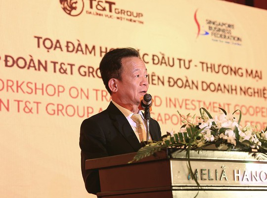Tập đoàn T&T Group và Liên đoàn Doanh nghiệp Singapore trao đổi cơ hội hợp tác thương mại và đầu tư - Ảnh 2.