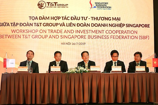 Tập đoàn T&T Group và Liên đoàn Doanh nghiệp Singapore trao đổi cơ hội hợp tác thương mại và đầu tư - Ảnh 1.