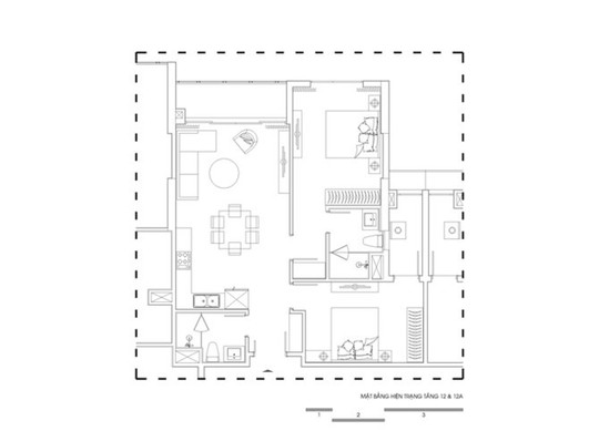 Gia chủ Hà Nội gộp hai căn hộ thành một ‘biệt thự trên không’ - Ảnh 12.