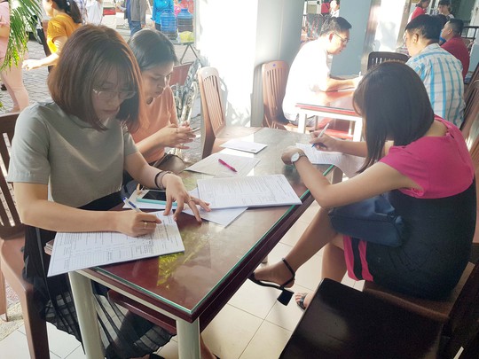 350 CNVC- LĐ tình nguyện hiến máu - Ảnh 1.