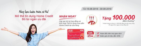 Home Credit tung nhiều chương trình hấp dẫn cho thẻ tín dụng - Ảnh 2.