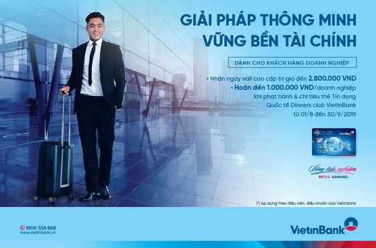 Nhận ưu đãi đến 3,8 triệu đồng khi mở thẻ DCI VietinBank - Ảnh 1.