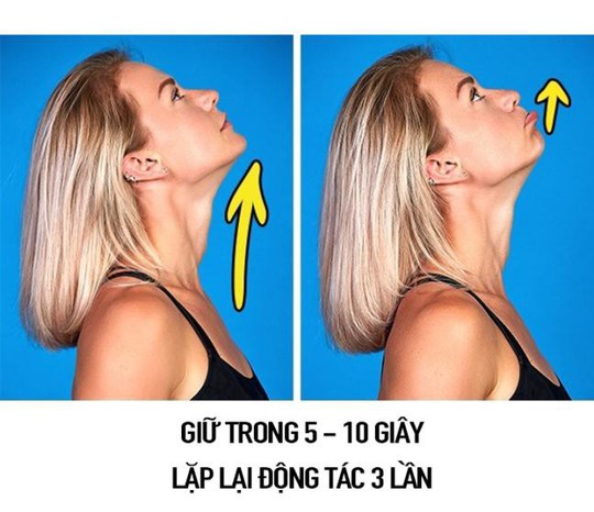 Các bài tập giảm mỡ mặt, nọng cằm hiệu quả - Ảnh 2.