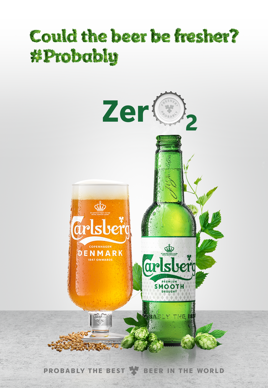 Carlsberg ra mắt nắp chai ZeroO2 - Ảnh 1.