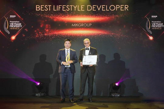 MIKGroup được vinh danh là nhà phát triển BĐS phong cách sống tốt nhất - Ảnh 1.