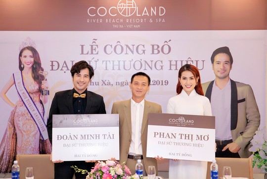 CocoLand River Beach Resort & Spa công bố: Hoa hậu Phan Thị Mơ và Đoàn Minh Tài làm gương mặt đại sứ! - Ảnh 1.