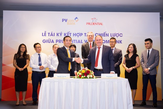 Prudential Việt Nam và PVcomBank ký kết hợp tác dài hạn - Ảnh 1.