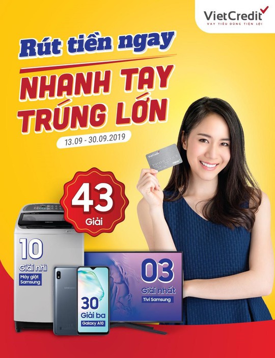 Nhận hàng loạt ưu đãi từ VietCredit, khách hàng đắc lợi - Ảnh 1.