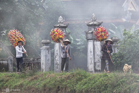 Tết ở làng hoa giấy Thanh Tiên - Ảnh 3.