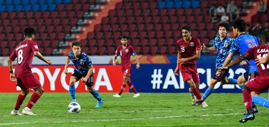 Hòa Nhật Bản, chủ nhà World Cup 2022 bị loại khỏi Giải U23 châu Á - Ảnh 3.