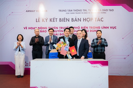 Amway Việt Nam hợp tác bảo vệ quyền lợi người tiêu dùng - Ảnh 1.