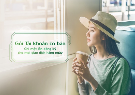 Vietcombank “chào sân” 2 gói tài khoản - đăng ký một lần cho mọi nhu cầu giao dịch - Ảnh 1.