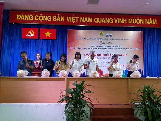 Tạo môi trường làm việc tốt để lao động nữ được hạnh phúc - Ảnh 3.