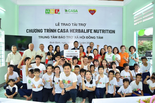 Quỹ Herbalife Nutrition Foundation tiếp tục hỗ trợ dinh dưỡng cho các em nhỏ có hoàn cảnh khó khăn - Ảnh 1.