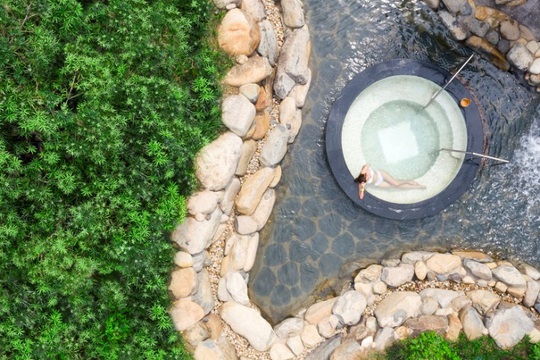 Điểm danh các bể tắm khoáng độc đáo nhất tại Yoko Onsen Quang Hanh - Ảnh 6.