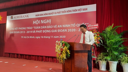 Agribank phát động phong trào Toàn dân bảo vệ an ninh Tổ quốc giai đoạn 2020-2023 - Ảnh 1.