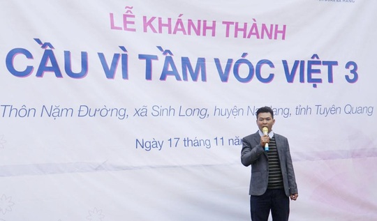 Cầu Vì Tầm Vóc Việt – Chắp cánh ước mơ đến trường cho trẻ vùng cao  - Ảnh 4.