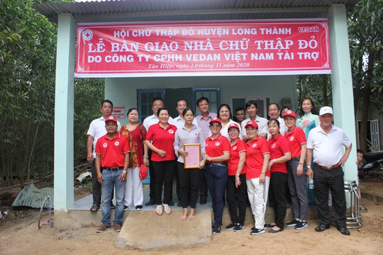 Vedan Việt Nam trao tặng 4 căn nhà Chữ thập đỏ - Ảnh 3.