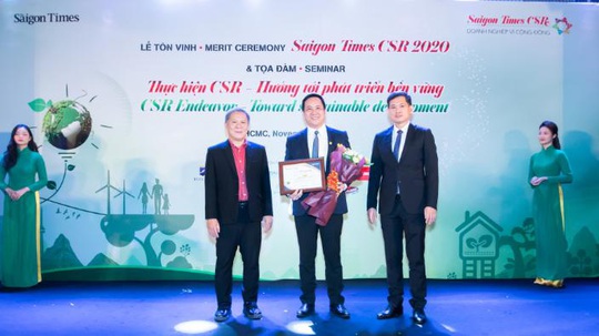 Vinh danh Nam A Bank là Doanh nghiệp vì cộng đồng” - Ảnh 1.