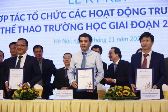 Đẩy mạnh hoạt động thể thao trong các trường học - Ảnh 1.