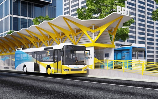 TP HCM khởi động lại tuyến xe buýt nhanh số 1 với vốn đầu tư gần 3.300 tỉ đồng - Ảnh 1.