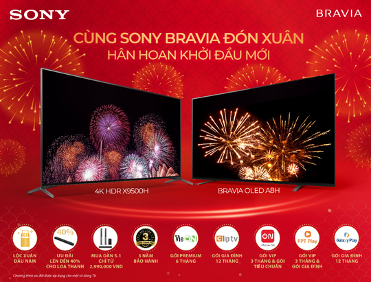 Cùng Sony đón Xuân – Hân hoan khởi đầu mới - Ảnh 1.