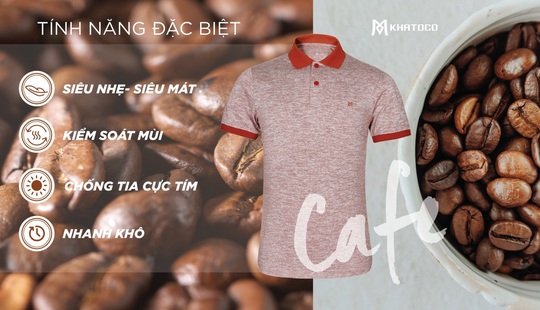 Coffee Polo - Từ đồ uống đến trang phục - Ảnh 2.