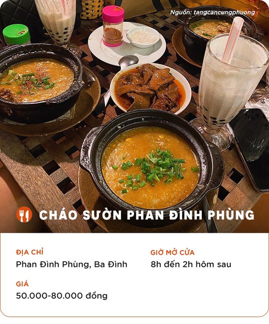 Những quán ăn cho hội đón năm mới thâu đêm ở Hà Nội - Ảnh 2.