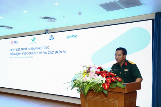 MB hợp tác với Bệnh viện Quân y 175 nhằm đẩy mạnh thanh toán viện phí không tiền mặt - Ảnh 2.