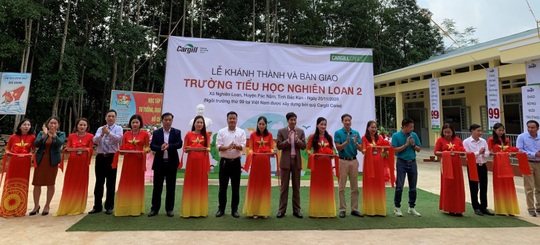 Quỹ Cargill Cares chuẩn bị bàn giao trường học thứ 100 cho Việt Nam  - Ảnh 1.