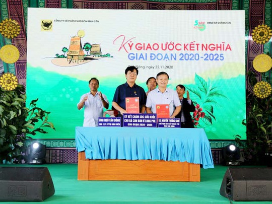Bình Điền kết nghĩa với bon R’long Phe (Đắk Nông): 5 năm sâu nặng nghĩa tình - Ảnh 1. Bình Điền kết nghĩa với bon R’long Phe (Đắk Nông): 5 năm sâu nặng nghĩa tình - Ảnh 1.