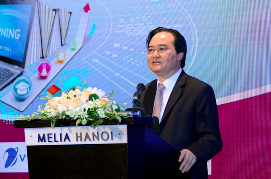 Bộ trưởng Phùng Xuân Nhạ: Việt Nam sẽ trở thành quốc gia hàng đầu về chuyển đổi số trong GD-ĐT - Ảnh 1.