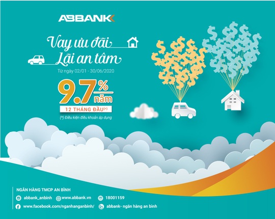 ABBANK dành 2.000 tỉ đồng cho vay ưu đãi với lãi suất từ 9,7%/năm - Ảnh 1.