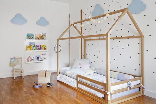 Gợi ý trang trí phòng ngủ kích thích tối đa trí sáng tạo cho trẻ nhỏ - Ảnh 2.