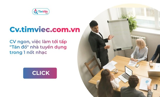 CV.timviec.com.vn - Lựa chọn tối ưu để tạo mẫu CV cho riêng mình - Ảnh 1.