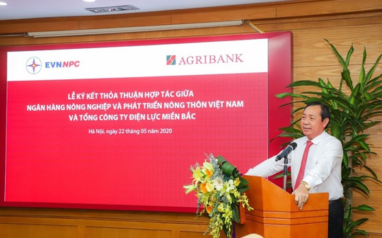 Agribank và Tổng Công ty Điện lực Miền Bắc nâng tầm hợp tác - Ảnh 1.