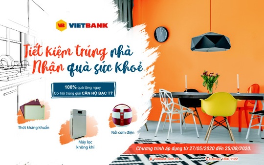 Gửi tiết kiệm tại Vietbank có thể trúng thưởng nhà trị giá 1,5 tỉ đồng - Ảnh 1.