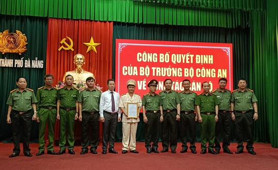 Phó giám đốc Công an Quảng Nam được điều động làm Phó giám đốc Công an Đà Nẵng - Ảnh 1.
