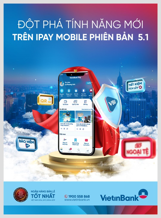 Đột phá tính năng với phiên bản mới nhất VietinBank iPay Mobile 5.1 - Ảnh 1.