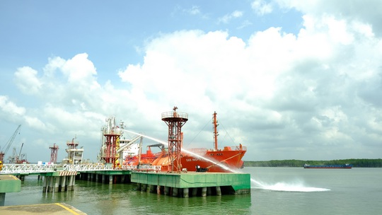 KVT diễn tập tình huống an ninh cảng biển và ứng phó sự cố tràn dầu 2020 - Ảnh 2.