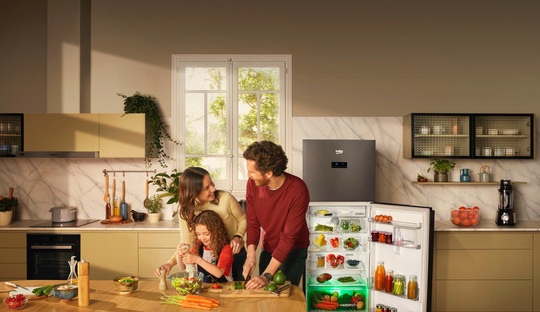 Beko ra mắt tủ lạnh công nghệ mới với ánh sáng vi chất HarvestFresh - Ảnh 1.